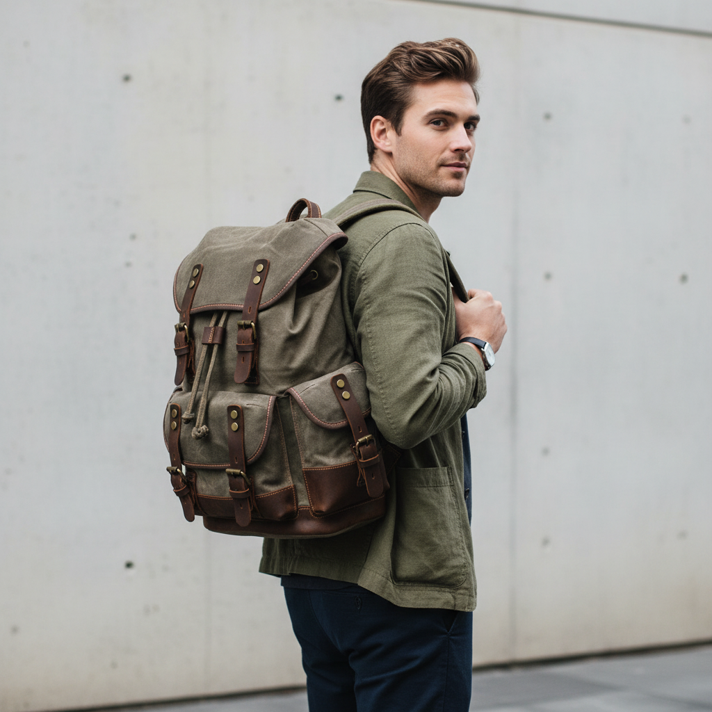 Classic Canvas Backpack