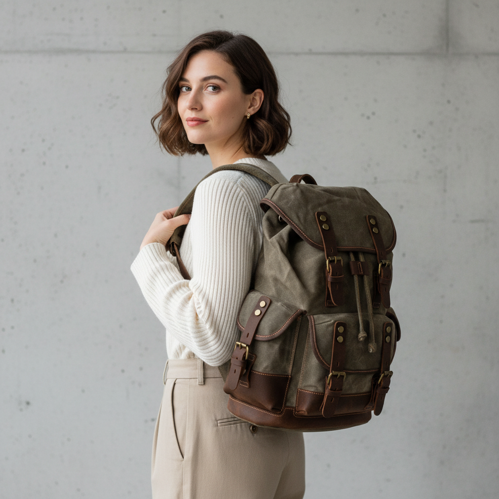 Classic Canvas Backpack
