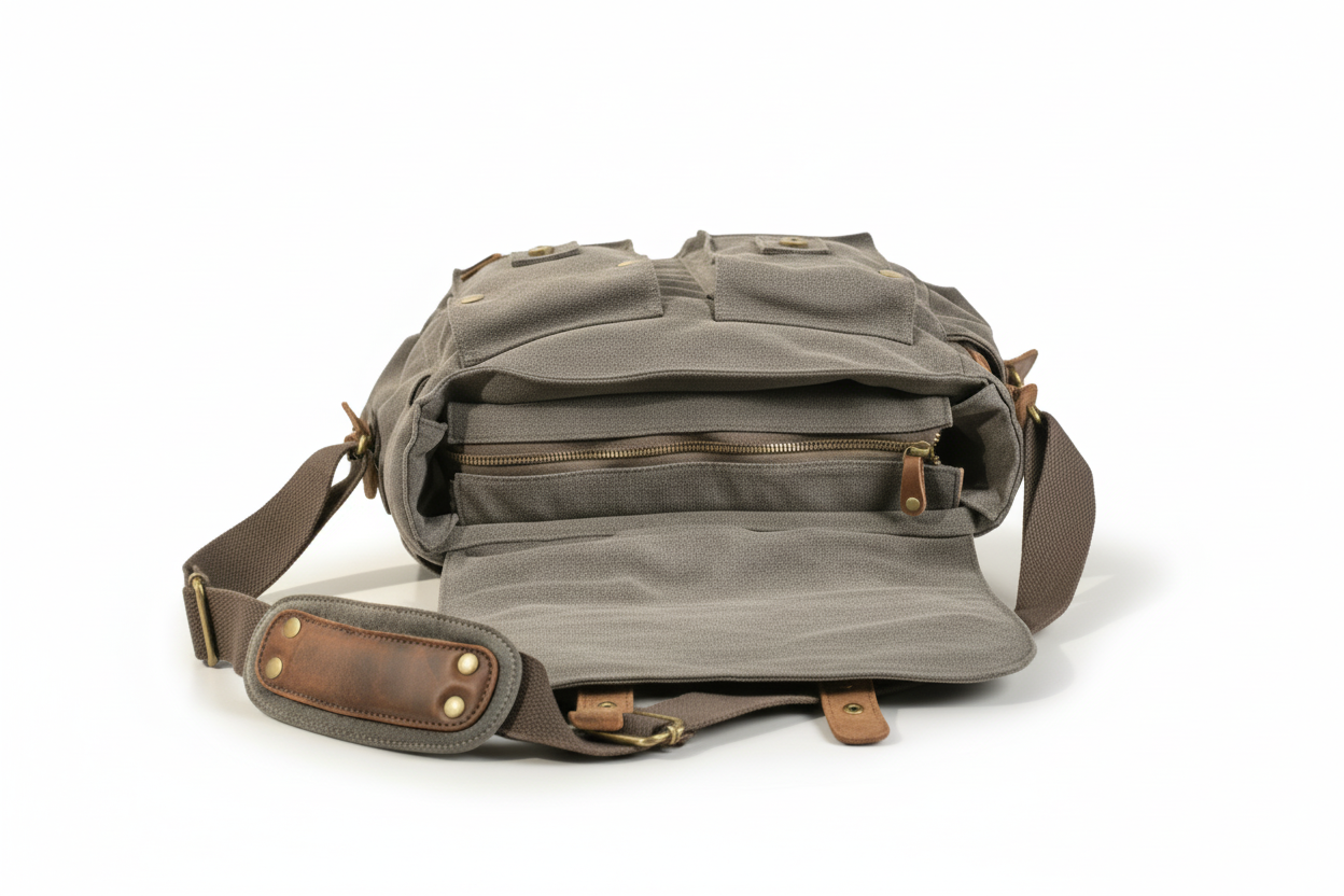 Heritage Canvas Shoulder Bag