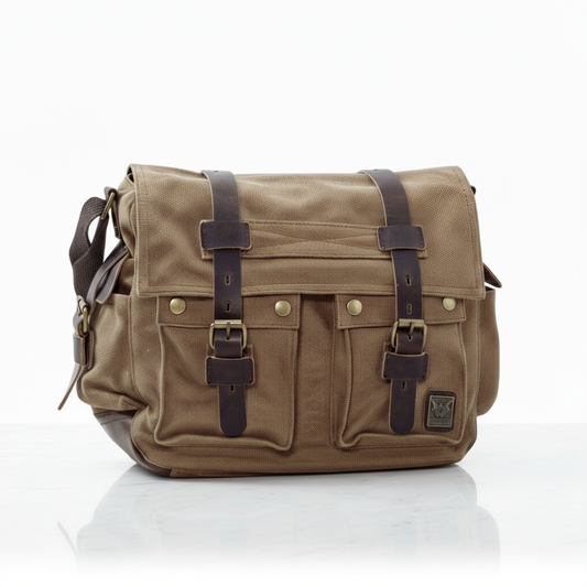 Heritage Canvas Shoulder Bag