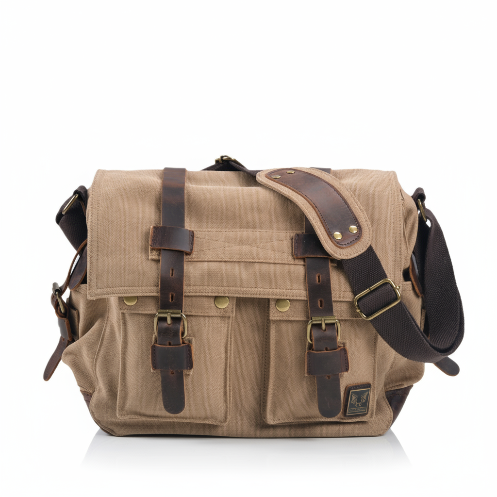 Heritage Canvas Shoulder Bag